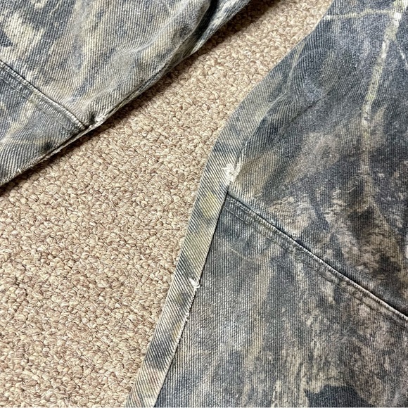Vintage 90s men’s Camo denim Wrangler Pants 36x32 - Picture 8 of 10